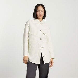 Everlane Women's Cream Utility Jacket